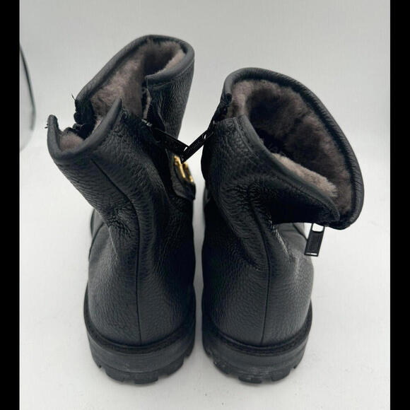 Pajar Heritage Collection Leather Sherling Boots Black Size 11 US Men's - Picture 3 of 5